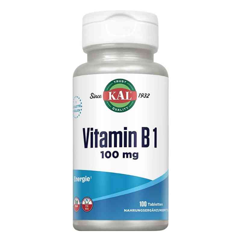 KAL Vitamin B1 Thiamin 100 mg Tabletten 100 stk von Supplementa GmbH PZN 13895079