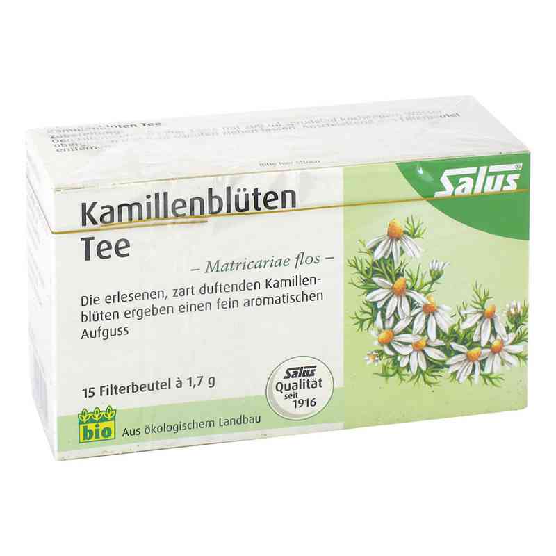 Kamillenblüten Tee Bio Matricariae flos Salus 15 stk von SALUS Pharma GmbH PZN 00249337