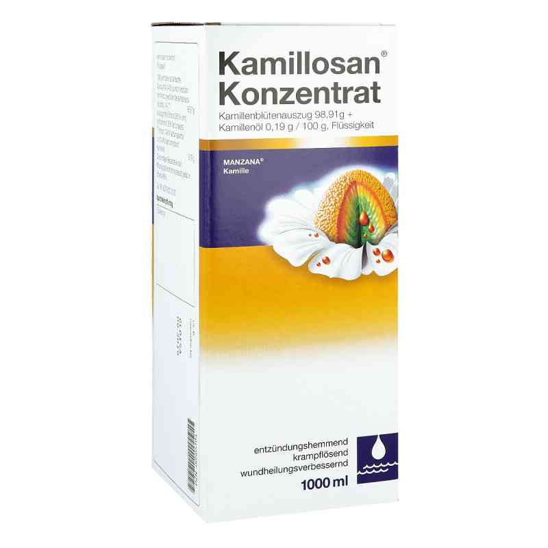 Kamillosan Konzentrat: Erkältungsmittel Mundspülung, Inhalation 1000 ml von Cooper Consumer Health Deutschland GmbH PZN 00565104