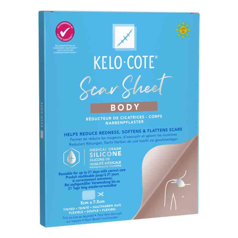 Kelo-Cote Silikon-Narbenpflaster Body 1 stk von Alliance Pharmaceuticals GmbH PZN 18359316