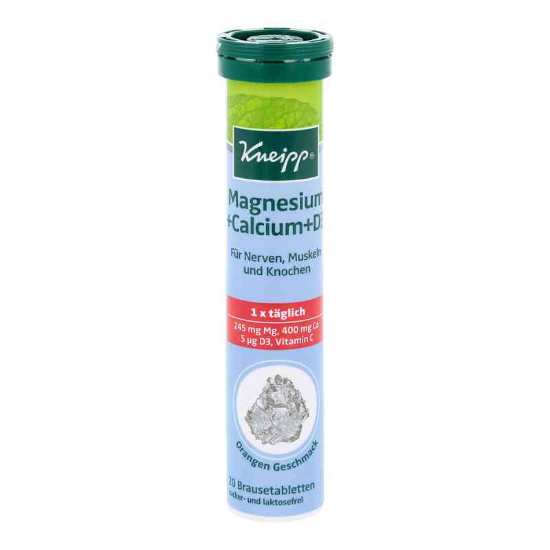 Kneipp Magnesium + Calcium Brausetabletten 20 stk von Kneipp GmbH PZN 07243987