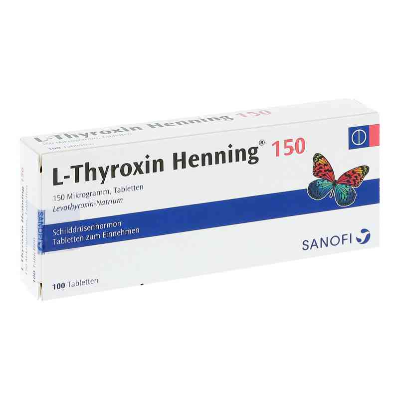 L-Thyroxin Henning 150 100 stk von Sanofi-Aventis Deutschland GmbH PZN 02532830