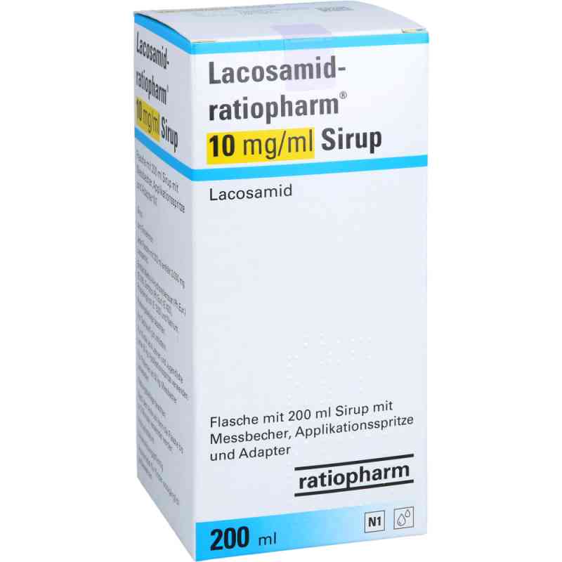 Lacosamid-ratiopharm 10 Mg/ml Sirup 200 ml von ratiopharm GmbH PZN 17945779