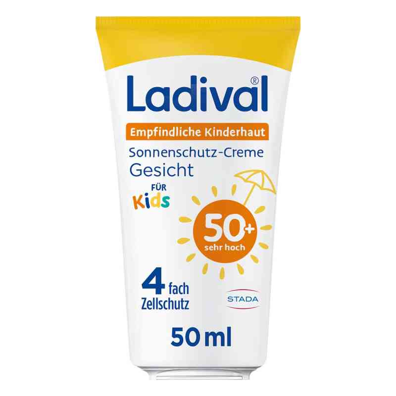 Ladival Empfindl. Kinderhaut Sonnenschutz-Creme LSF 50+ Gesicht 50 ml von STADA Consumer Health Deutschland GmbH PZN 19362711