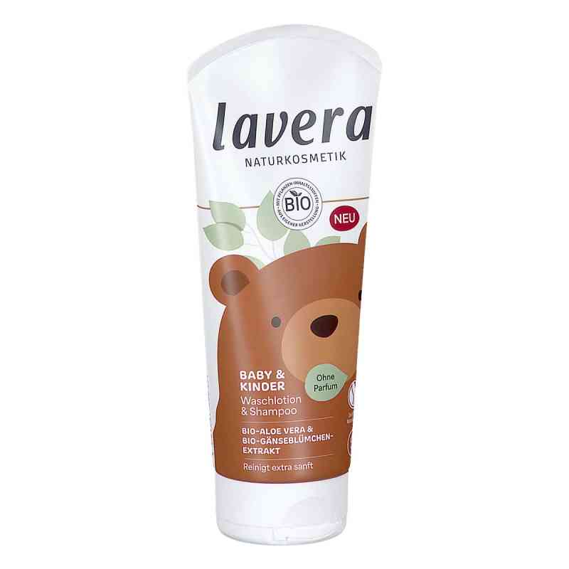 Lavera Baby & Kind Waschlotion & Shampoo Dt. 200 ml von LAVERANA GMBH & Co. KG PZN 19248576