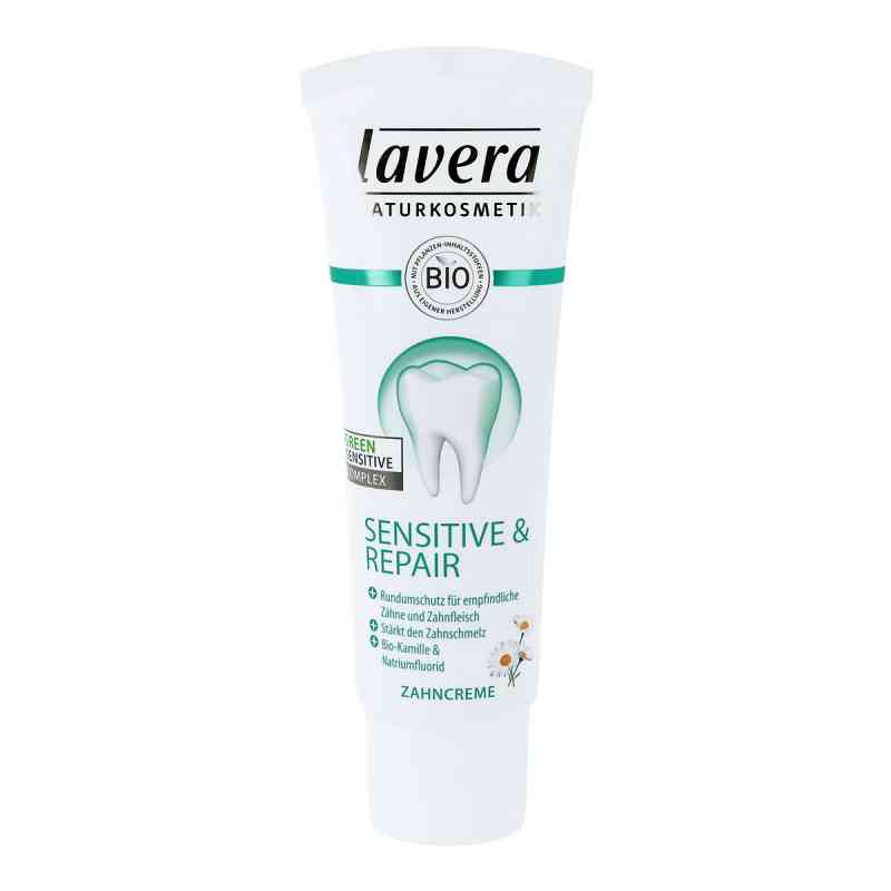 Lavera Zahncreme Sensitive & Repair mit Fluorid dt 75 ml von LAVERANA GMBH & Co. KG PZN 14376884
