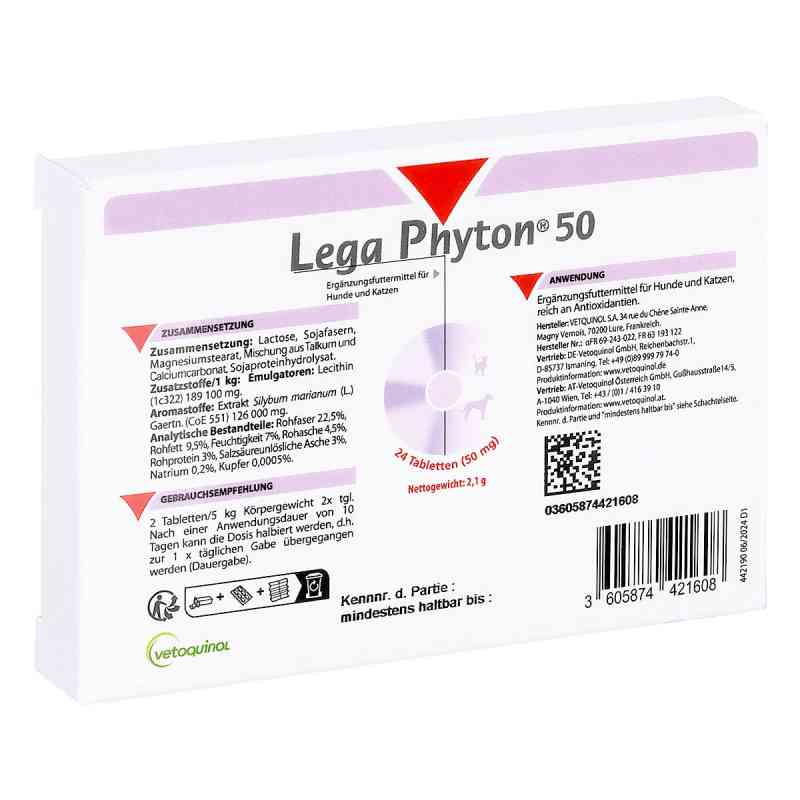 Lega Phyton 50 Ergänzungsfuttermittel für Hunde und Katzen 24 stk von O'ZOO GmbH PZN 16361527