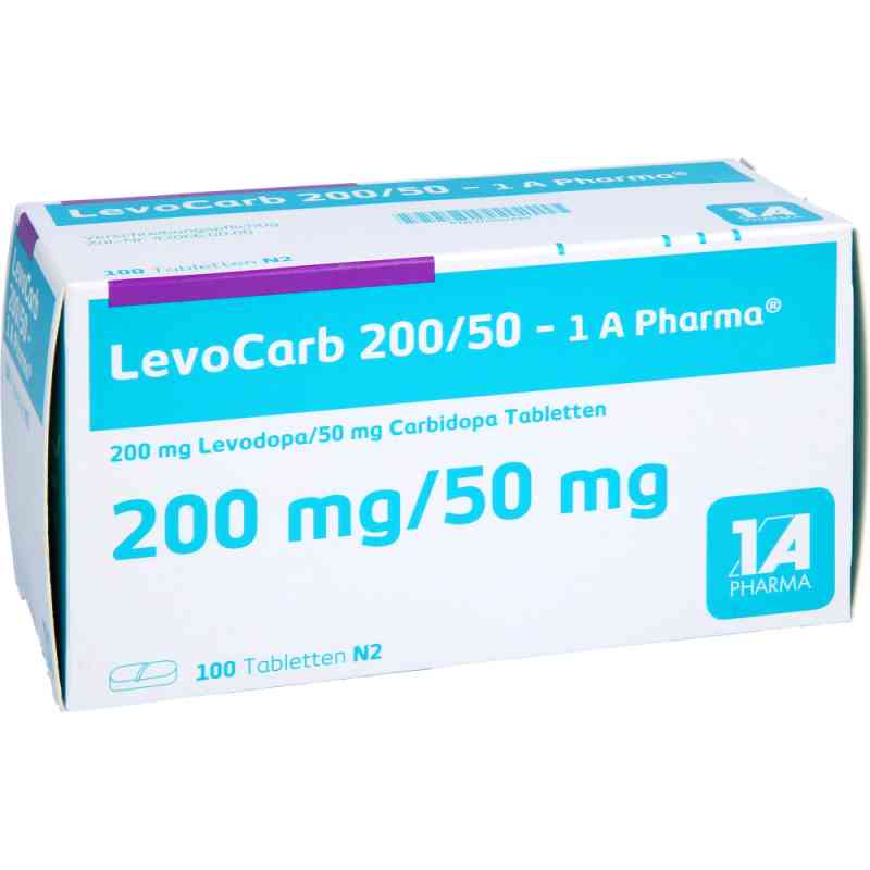 LevoCarb 200/50-1A Pharma 100 stk von 1 A Pharma GmbH PZN 07510299