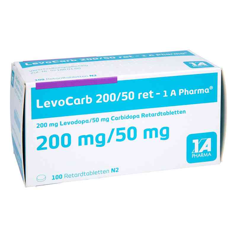 LevoCarb 200/50 ret -1A Pharma 100 stk von 1 A Pharma GmbH PZN 04854940
