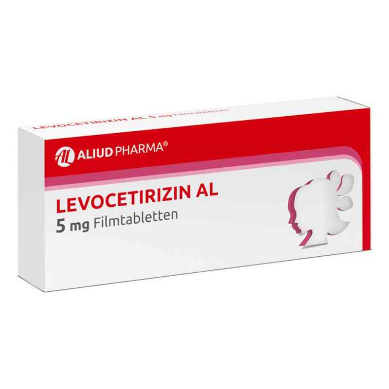 Levocetirizin AL 5 mg Filmtabletten bei Heuschnupfen 20 stk von ALIUD Pharma GmbH PZN 15817244