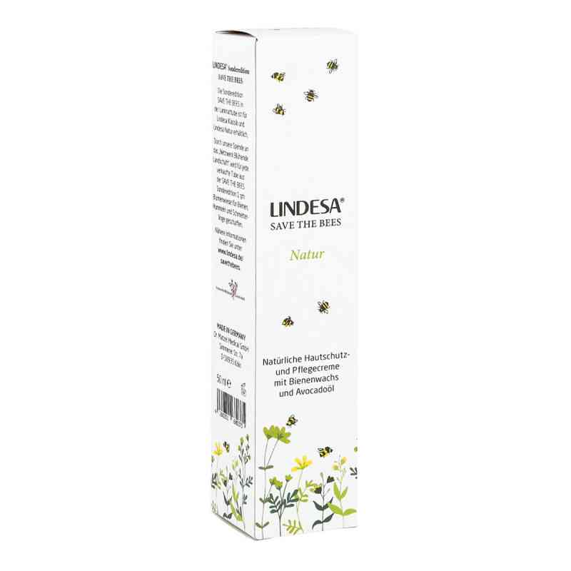 Lindesa Save the Bees natur Creme 50 ml von EB Medical GmbH PZN 16235567