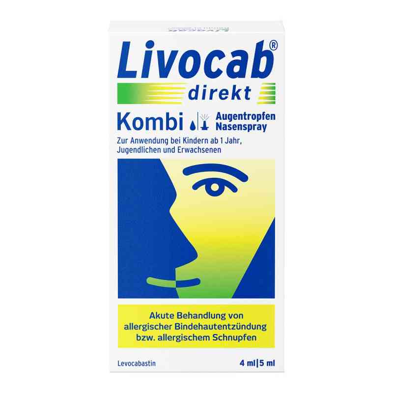 Livocab direkt Kombi - Augentropfen (4 ml) & Nasenspray (5 ml) 1 Pck von Kenvue Germany GmbH (OTC) PZN 00676789