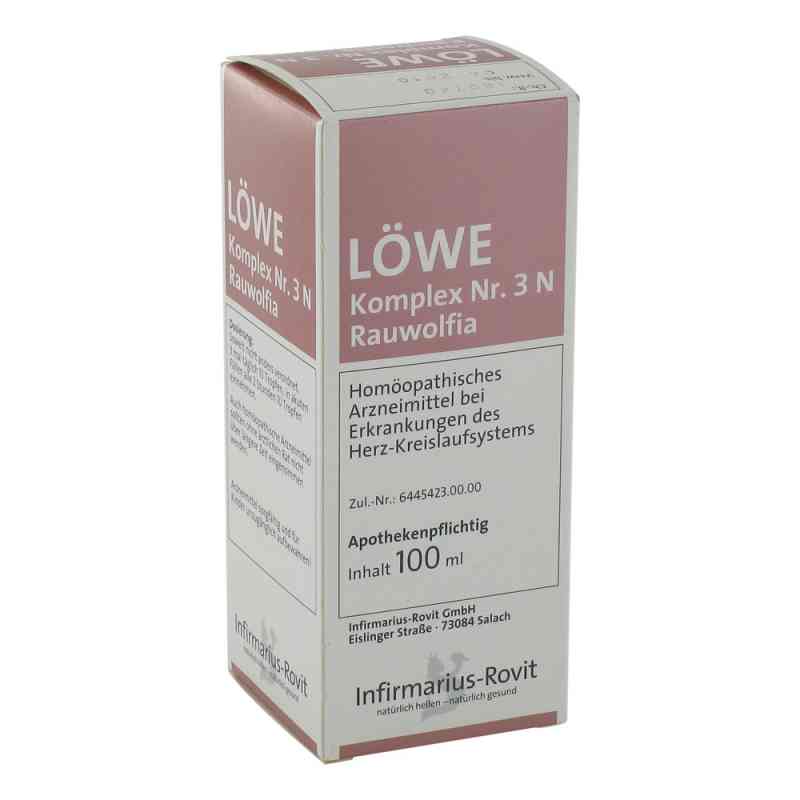 Löwe Komplex Nummer 3 N Rauwolfia Tropfen 100 ml von Infirmarius GmbH PZN 03068783