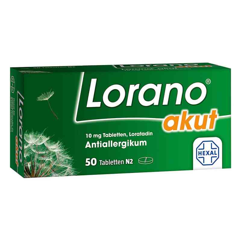 Lorano® akut 10 mg Tabletten 50 stk von Hexal AG PZN 07222904