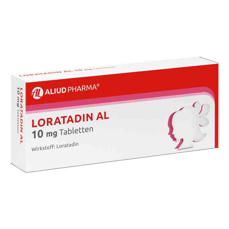 Loratadin AL 10 mg Tabletten bei Heuschnupfen 100 stk von ALIUD Pharma GmbH PZN 01653945
