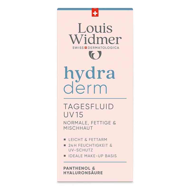 Louis Widmer hydraderm Tagesfluid UV 15  50 ml von LOUIS WIDMER GmbH PZN 19345061