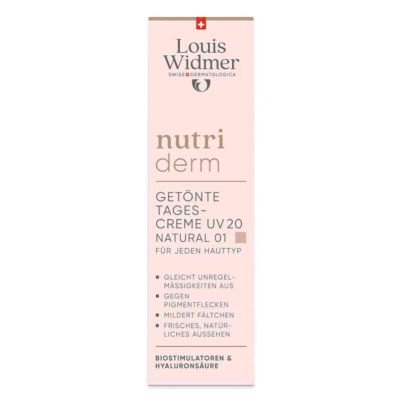 Louis Widmer nutriderm Getönte Tagescreme UV 20 - Natural 01  30 ml von LOUIS WIDMER GmbH PZN 18442075