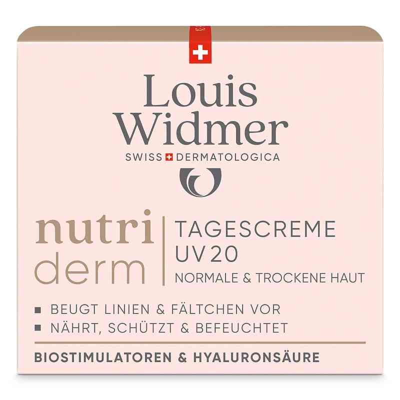 Louis Widmer nutriderm Tagescreme UV 20  50 ml von LOUIS WIDMER GmbH PZN 18442454
