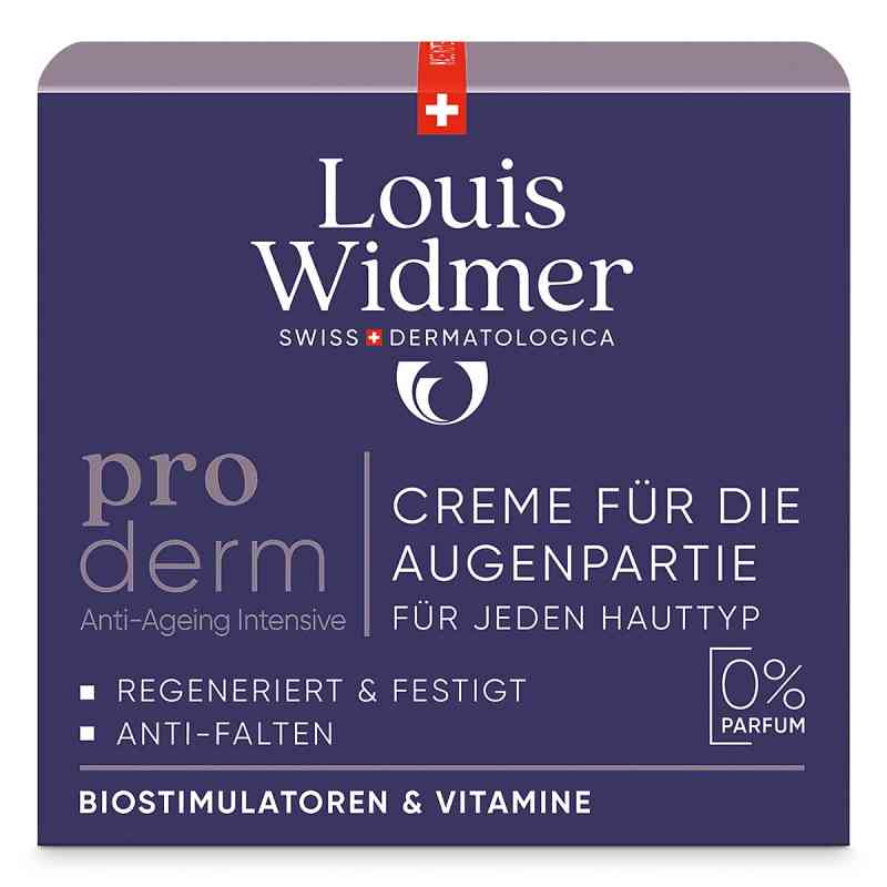Louis Widmer proderm Creme für die Augenpartie o.p 30 ml von LOUIS WIDMER GmbH PZN 19337819