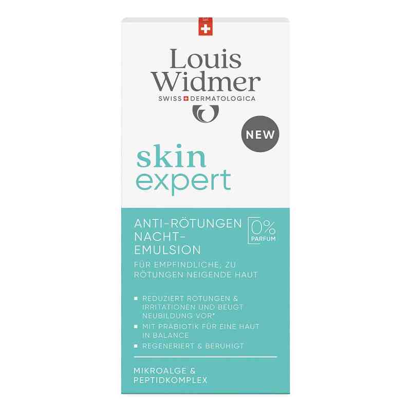 Louis Widmer skinexpert Anti-Rötungen Nachtemulsion o.p 50 ml von LOUIS WIDMER GmbH PZN 19146918