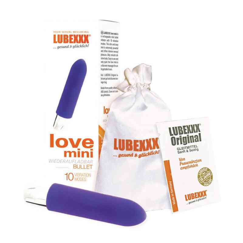 Lubexxx Love Mini Massager Lila Rechargeable 1 stk von MAKE GmbH PZN 16926254