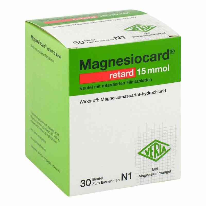 Magnesiocard retard 15 mmol 30 stk von Verla-Pharm Arzneimittel GmbH & Co. KG PZN 06800807