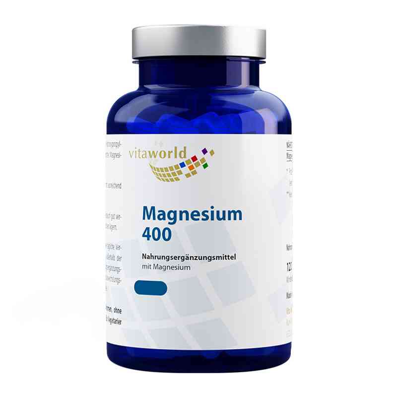 Magnesium 400 Kapseln 60 stk von Vita World GmbH PZN 01389230