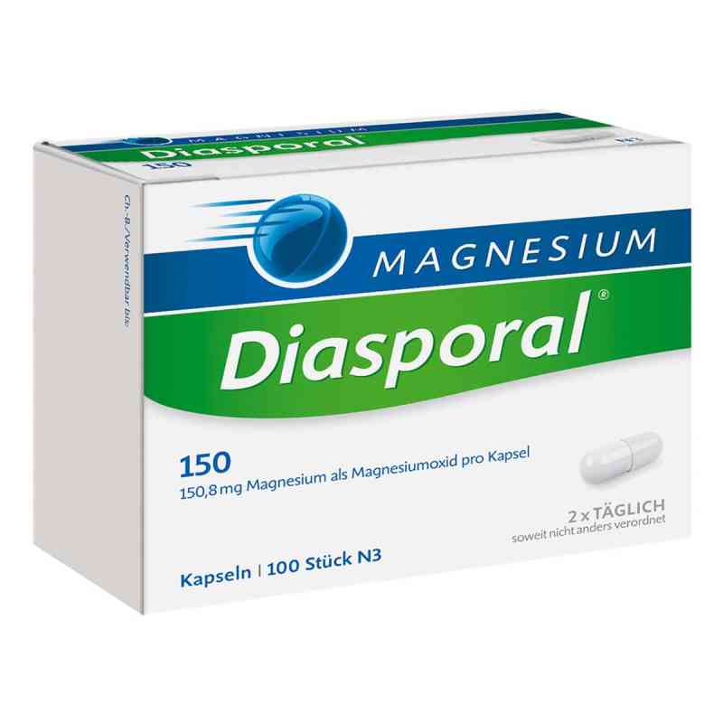 Magnesium Diasporal 150 Kapseln 100 stk von Protina Pharmazeutische GmbH PZN 07606088