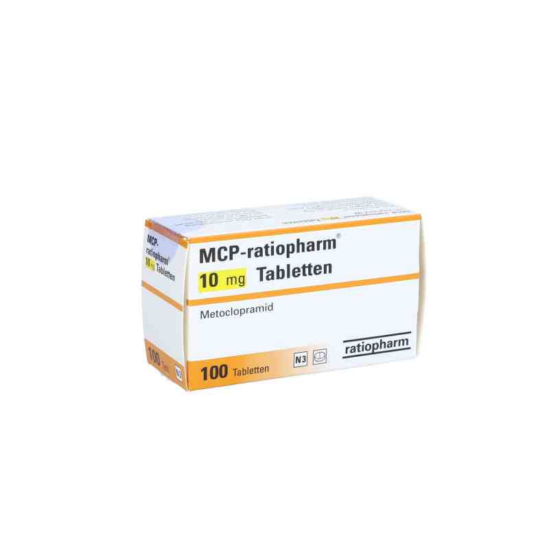 MCP-ratiopharm 10mg 100 stk von ratiopharm GmbH PZN 09123508