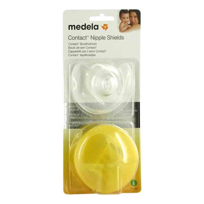 Medela Brusthütchen Contact L mit Aufbw.Box 2 stk von MEDELA PZN 00294533