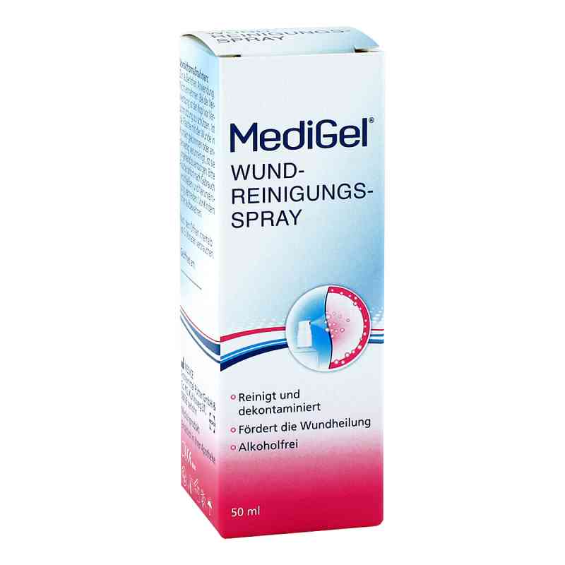 Medigel Wundreinigungsspray 50 ml von MEDICE Arzneimittel Pütter GmbH& PZN 15378419