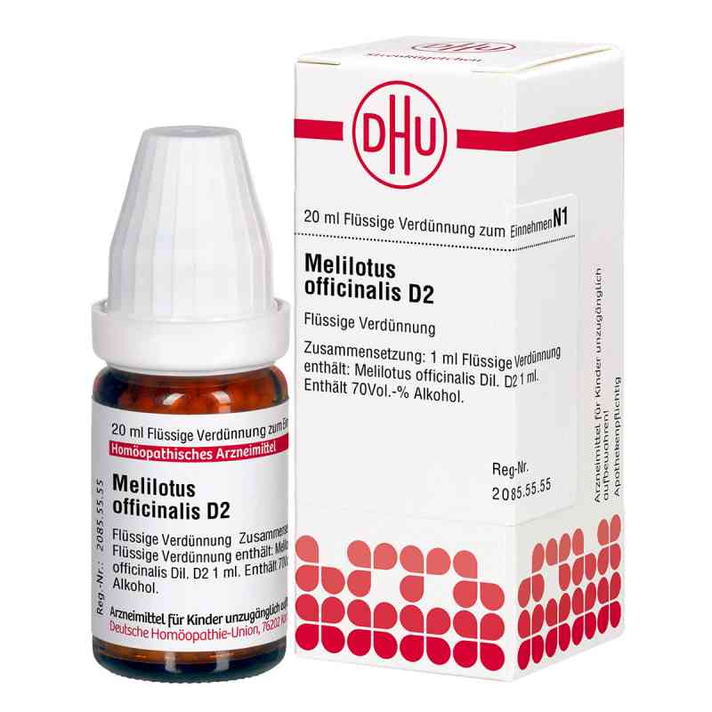 Melilotus Officin. D2 Dilution 20 ml von DHU-Arzneimittel GmbH & Co. KG PZN 02125177