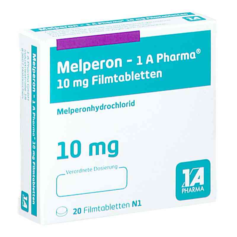 Melperon-1a Pharma 10 Mg Filmtabletten 20 stk von 1 A Pharma GmbH PZN 18330471
