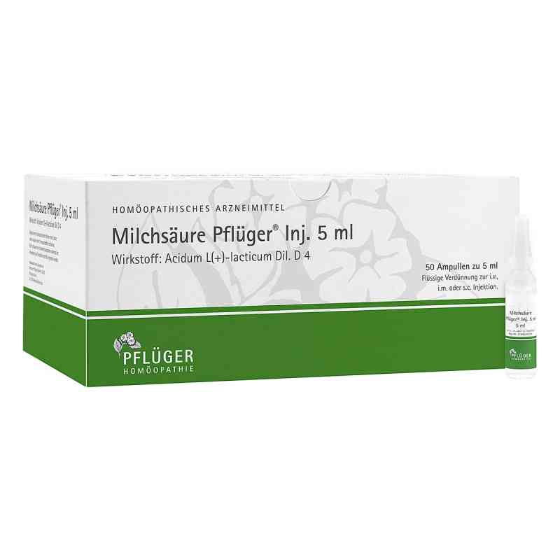 Milchsäure Pflüger Injektionslösung 5 ml 50 stk von Homöopathisches Laboratorium Alexander Pflüger Gmb PZN 01222412