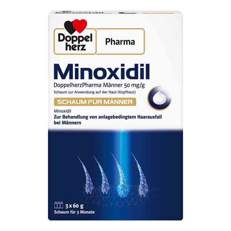 Minoxidil Doppelherzpharma Männer 50 Mg/g Schaum 3X60 g von Queisser Pharma GmbH & Co. KG PZN 18754768