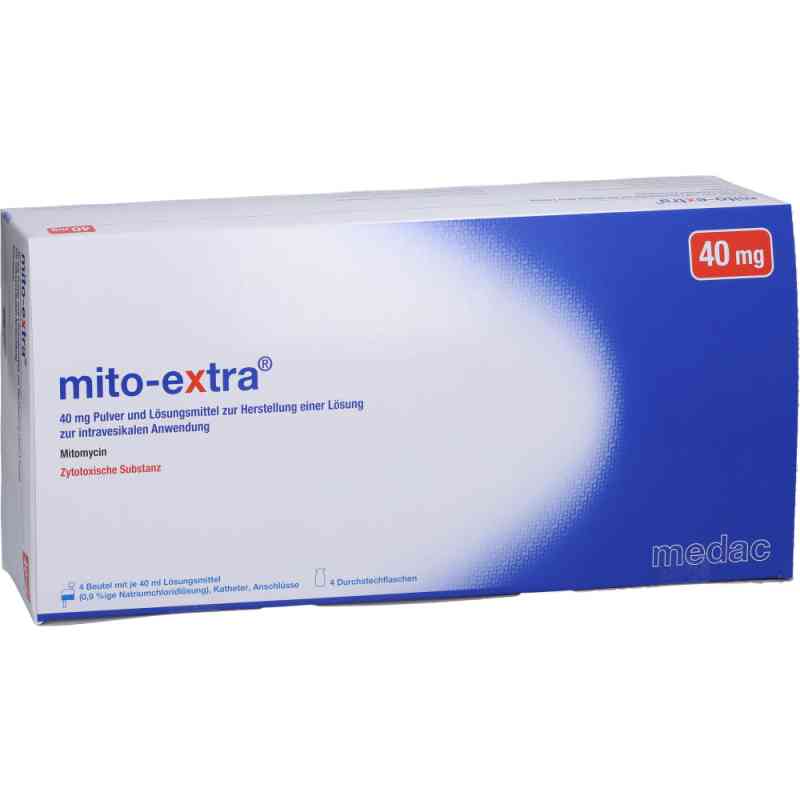 Mito-extra 40 mg mit Instillationssys.u.Blasenkath. 4 stk von Medac GmbH PZN 12357948