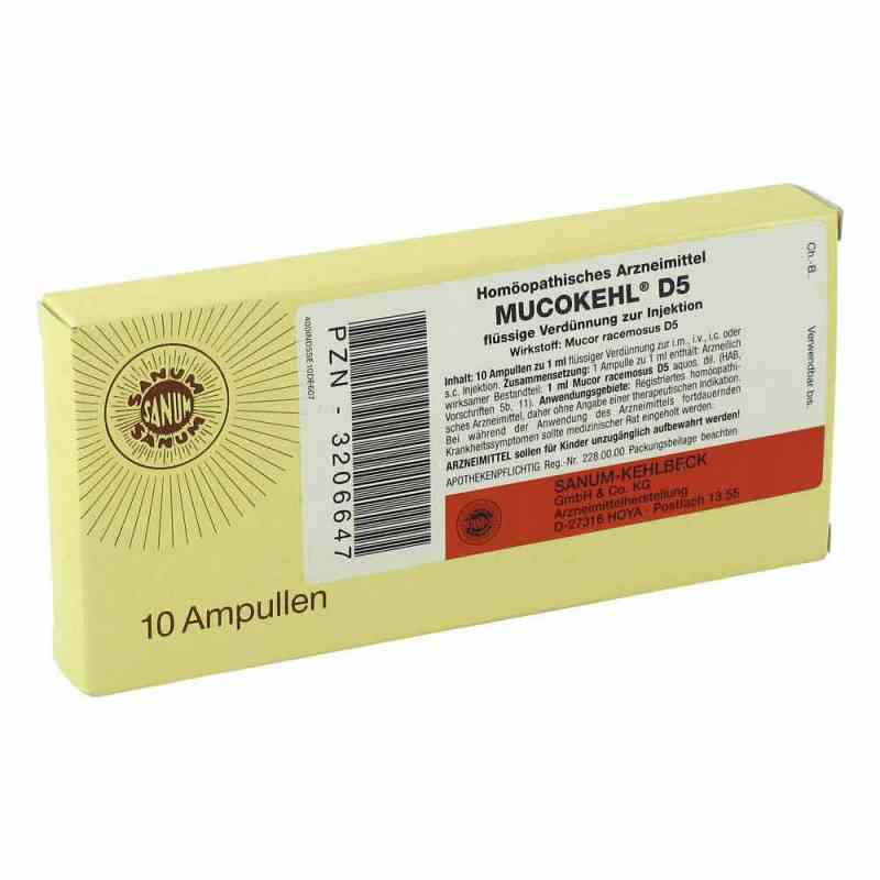 Mucokehl Ampullen D5 10X1 ml von SANUM-KEHLBECK GmbH & Co. KG PZN 03206647