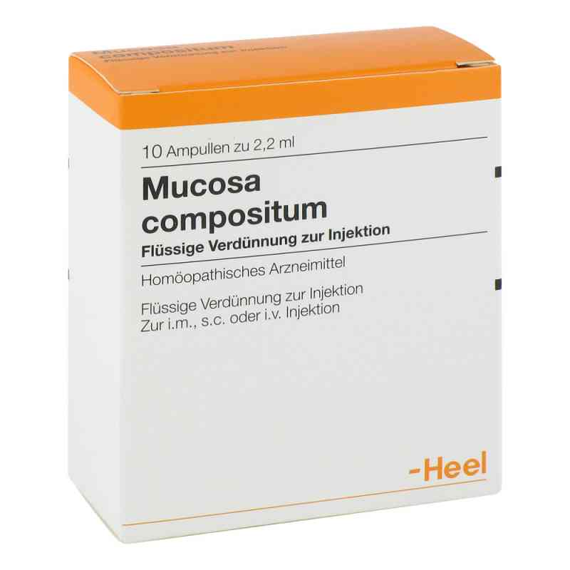 Mucosa Compositum Ampullen 10 stk von Biologische Heilmittel Heel GmbH PZN 04313575