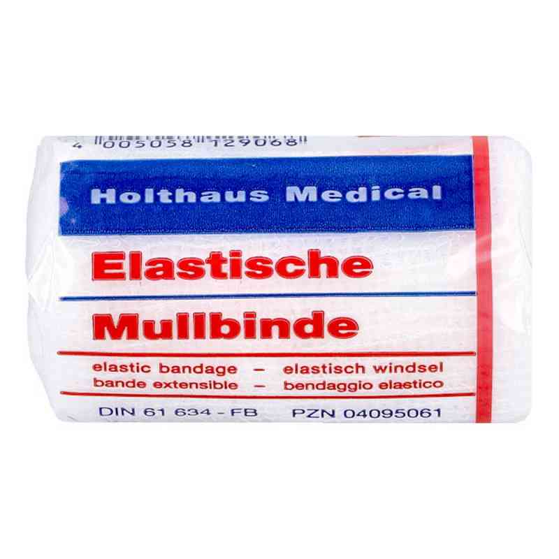 Mullbinden 4mx6cm elastisch 1 stk von Holthaus Medical GmbH & Co. KG PZN 04095061