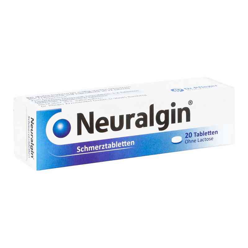 Neuralgin Schmerztabletten 250mg/200mg/50mg 20 stk von Dr. Pfleger Arzneimittel GmbH PZN 03875041