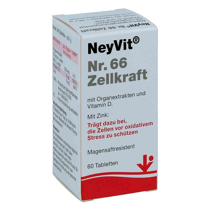 Neyvit Nummer 6 6 Zellkraft magensaftresistent Tabletten 60 stk von vitOrgan Arzneimittel GmbH PZN 13421223