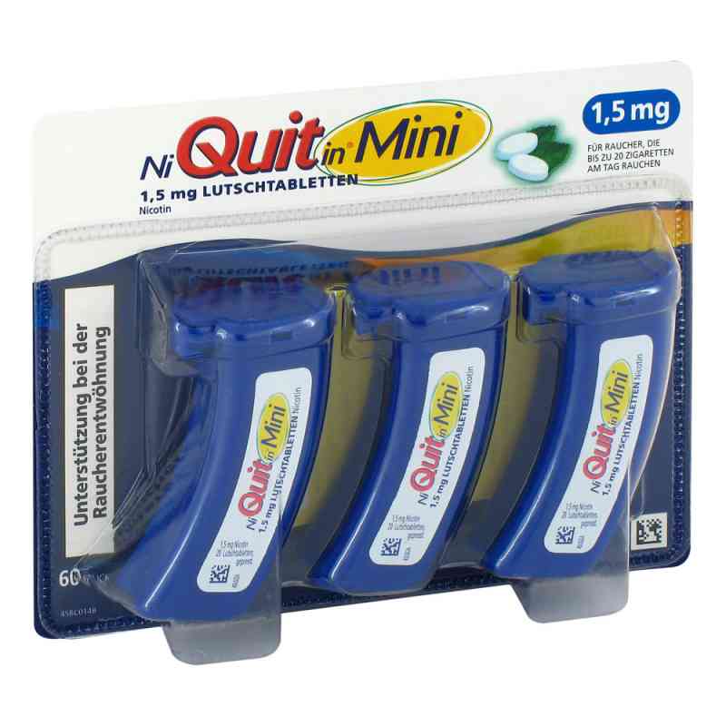 NiQuitin Mini 1,5mg 60 stk von Perrigo Deutschland GmbH PZN 07319377