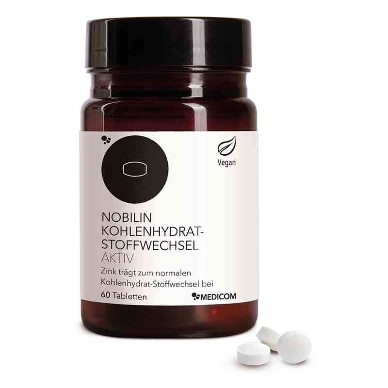 Nobilin Kohlenhydrat-Stoffwechsel Aktiv Tabletten 60 stk von MEDICOM Pharma GmbH PZN 18806790