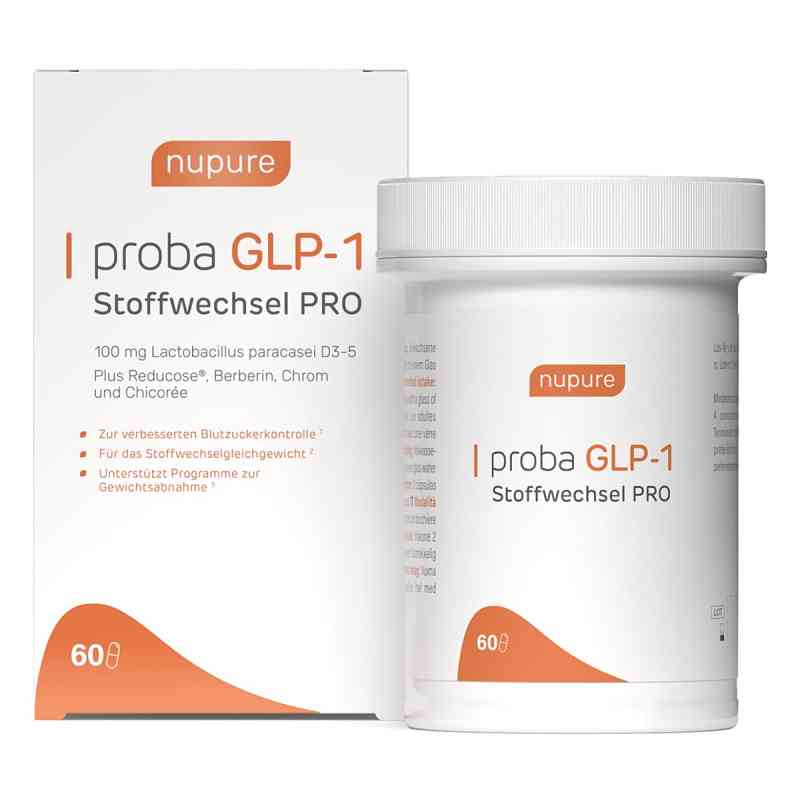 Nupure Proba GLP-1 Stoffwechsel PRO 60 stk von AixSwiss B.V. PZN 19513446
