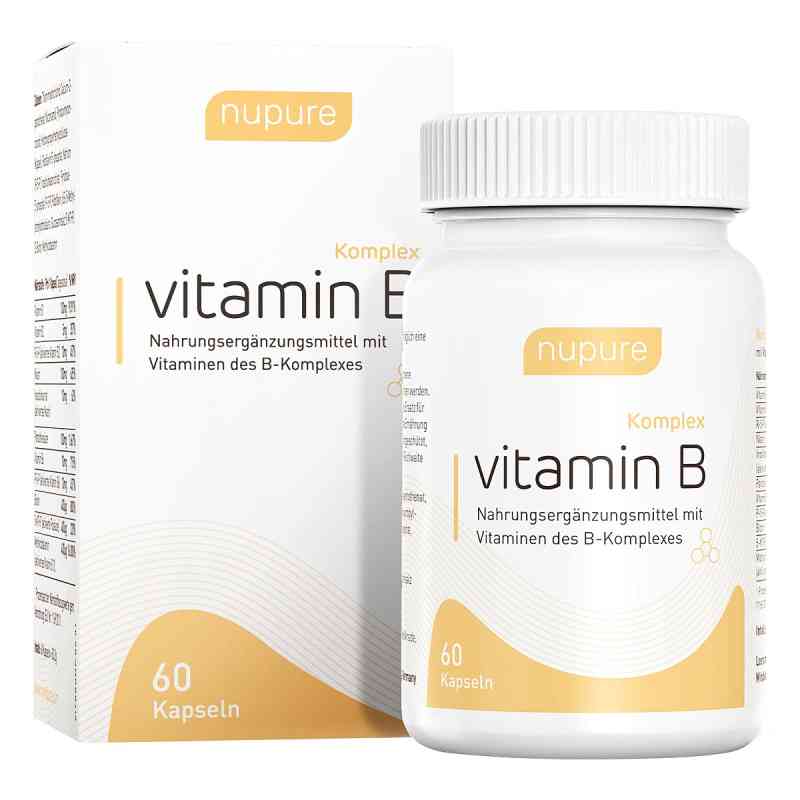 Nupure vitamin B Komplex Kapseln 60 stk von AixSwiss B.V. PZN 16625593