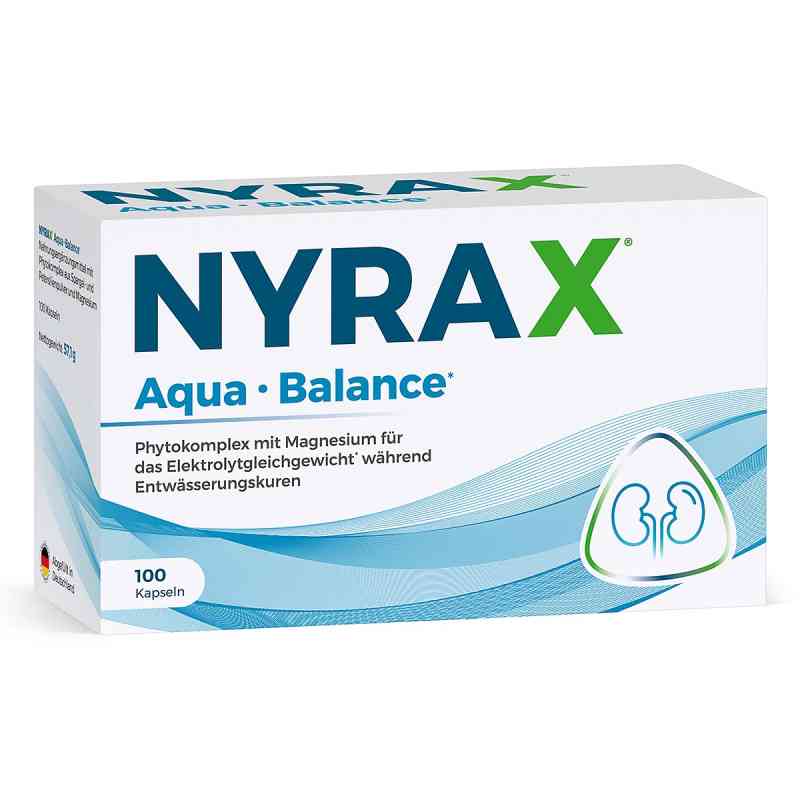 Nyrax Aqua Balance während Entwässerungs-Kuren  100 stk von Heilpflanzenwohl GmbH PZN 19412248
