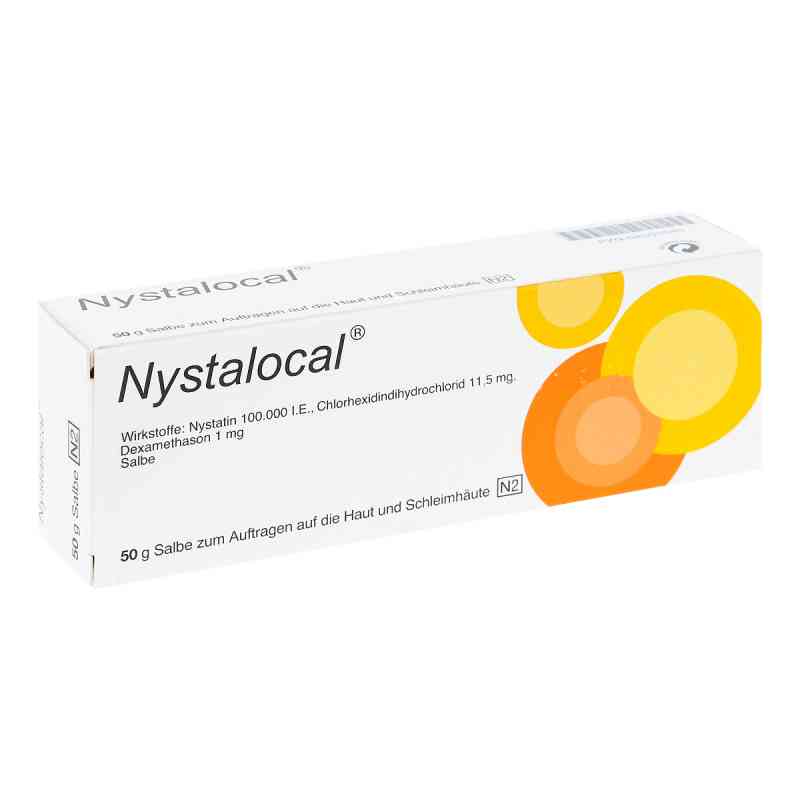 Nystalocal Salbe 50 g von Pierre Fabre Pharma GmbH PZN 04603540
