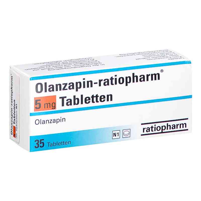 Olanzapin-ratiopharm 5 mg Tabletten 35 stk von ratiopharm GmbH PZN 08474619