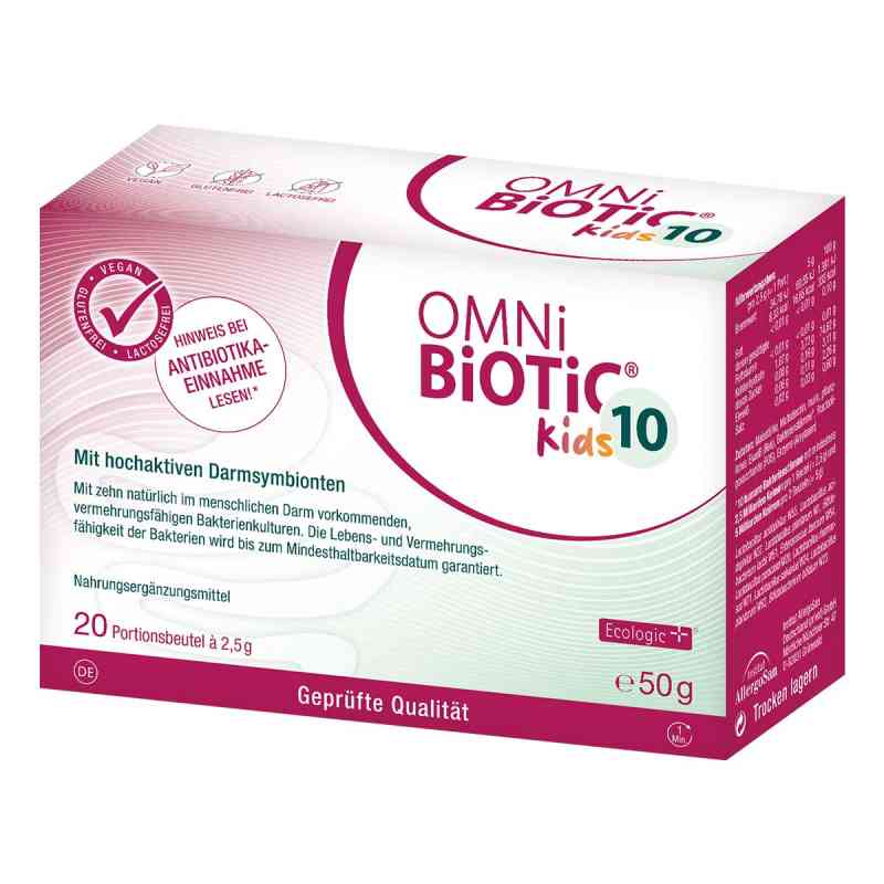 Omni Biotic 10 Kids 2,5 G Pulver 20 stk von INSTITUT ALLERGOSAN Deutschland  PZN 18854429