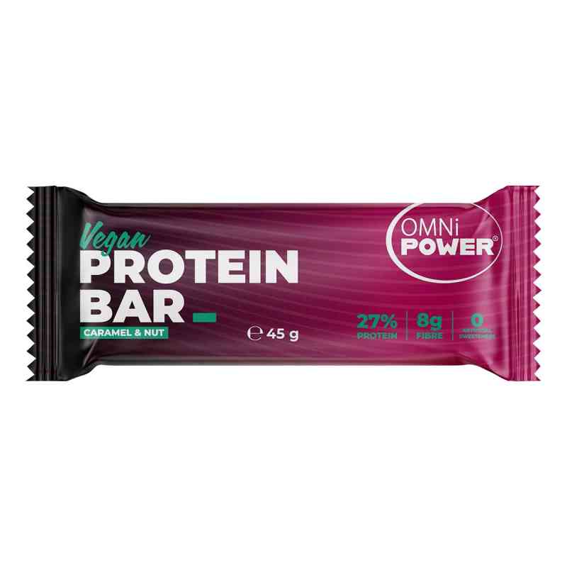 Omni Power Protein Bar Caramel & Nut 45 g von INSTITUT ALLERGOSAN Deutschland (privat) GmbH PZN 19805002